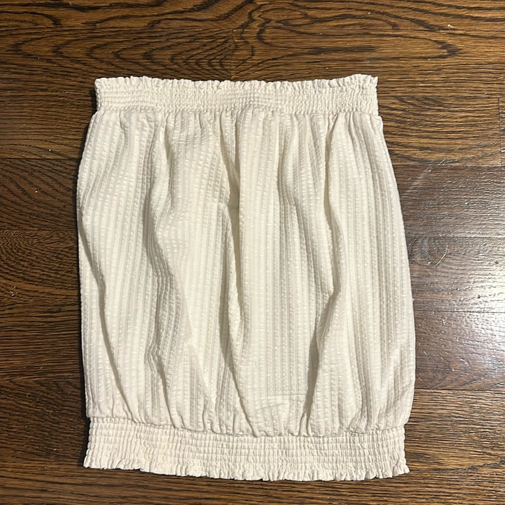 Anthropologie strapless top